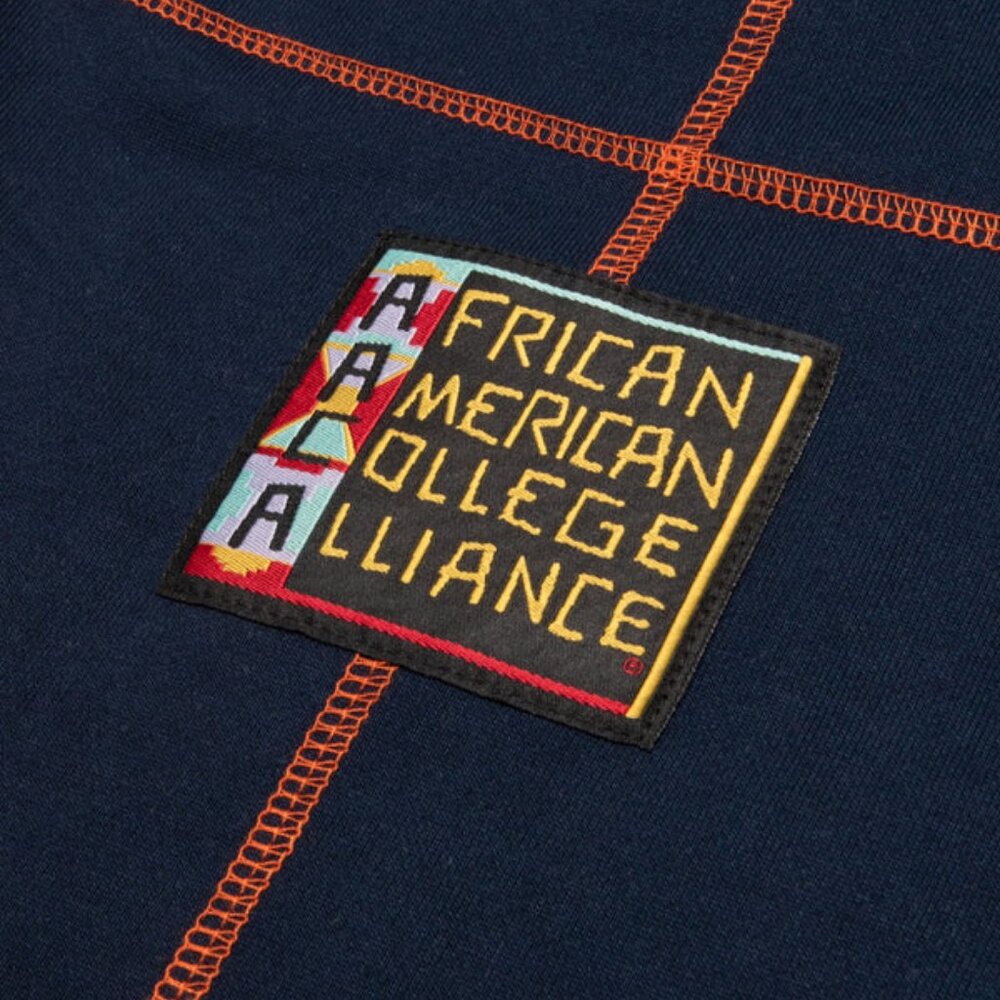 AACA Joggers w/ Color Contrast Stitch 90s Hip Hop Sweatpants Multicolor - Picture 3 of 8